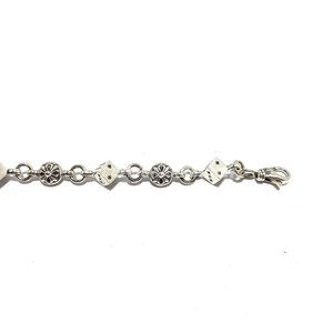 SOLD- Chrome Hearts Sterling Silver Dice Bracelet